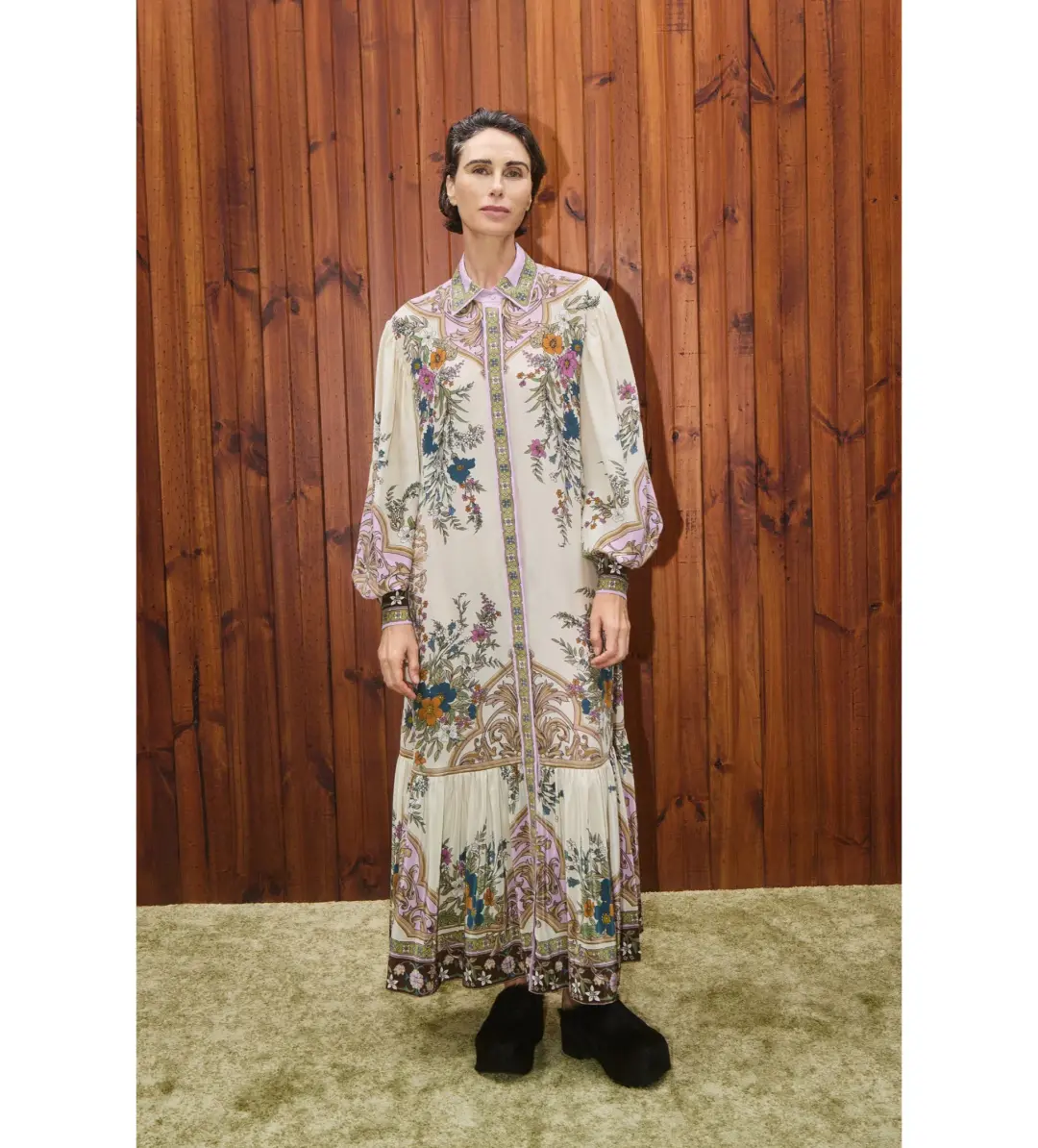 Alémais Aquatica Maxi Gown Print Size AU 10  for rent on The Volte - main image