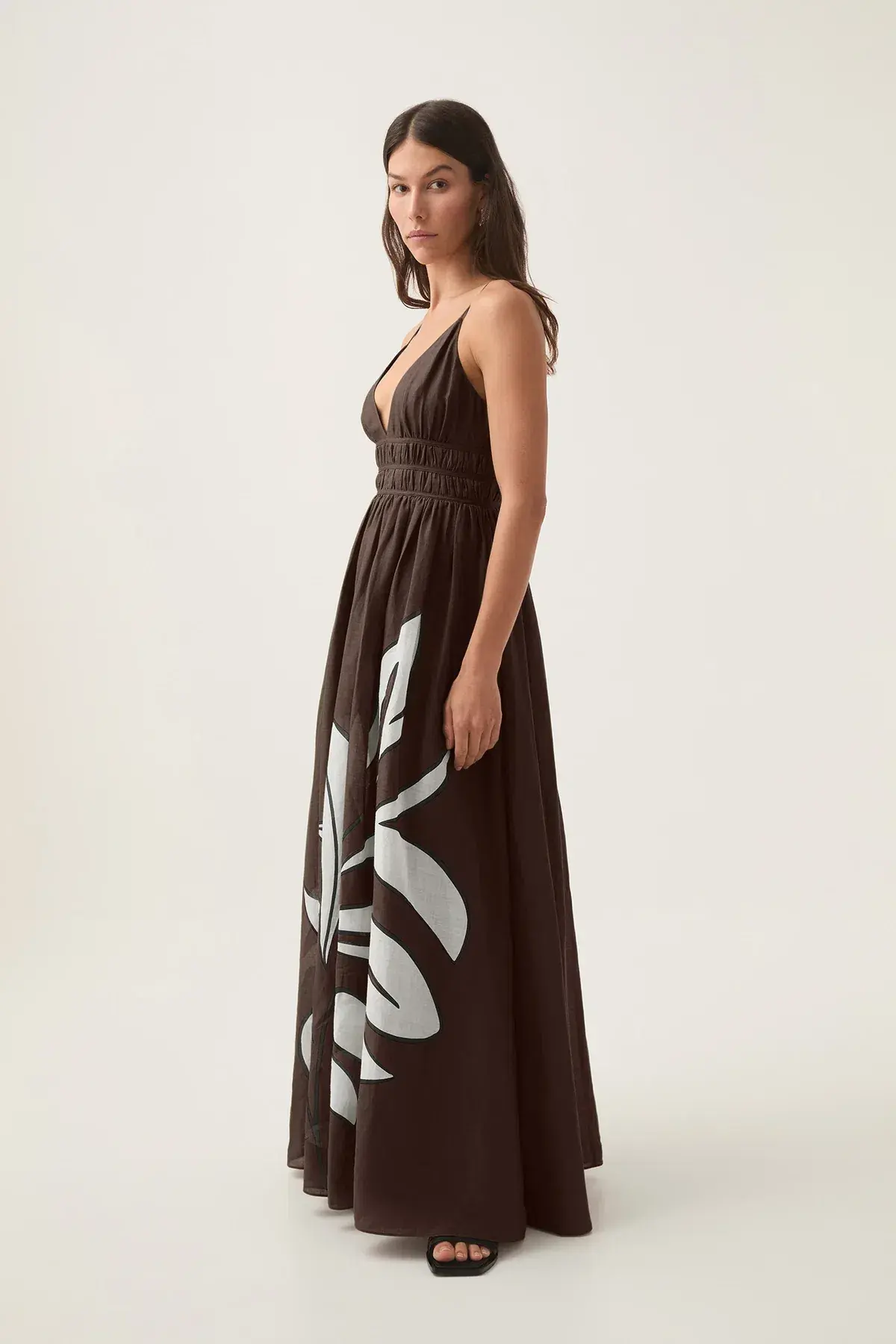 Aje planetary maxi dress in size 6 - Image 2