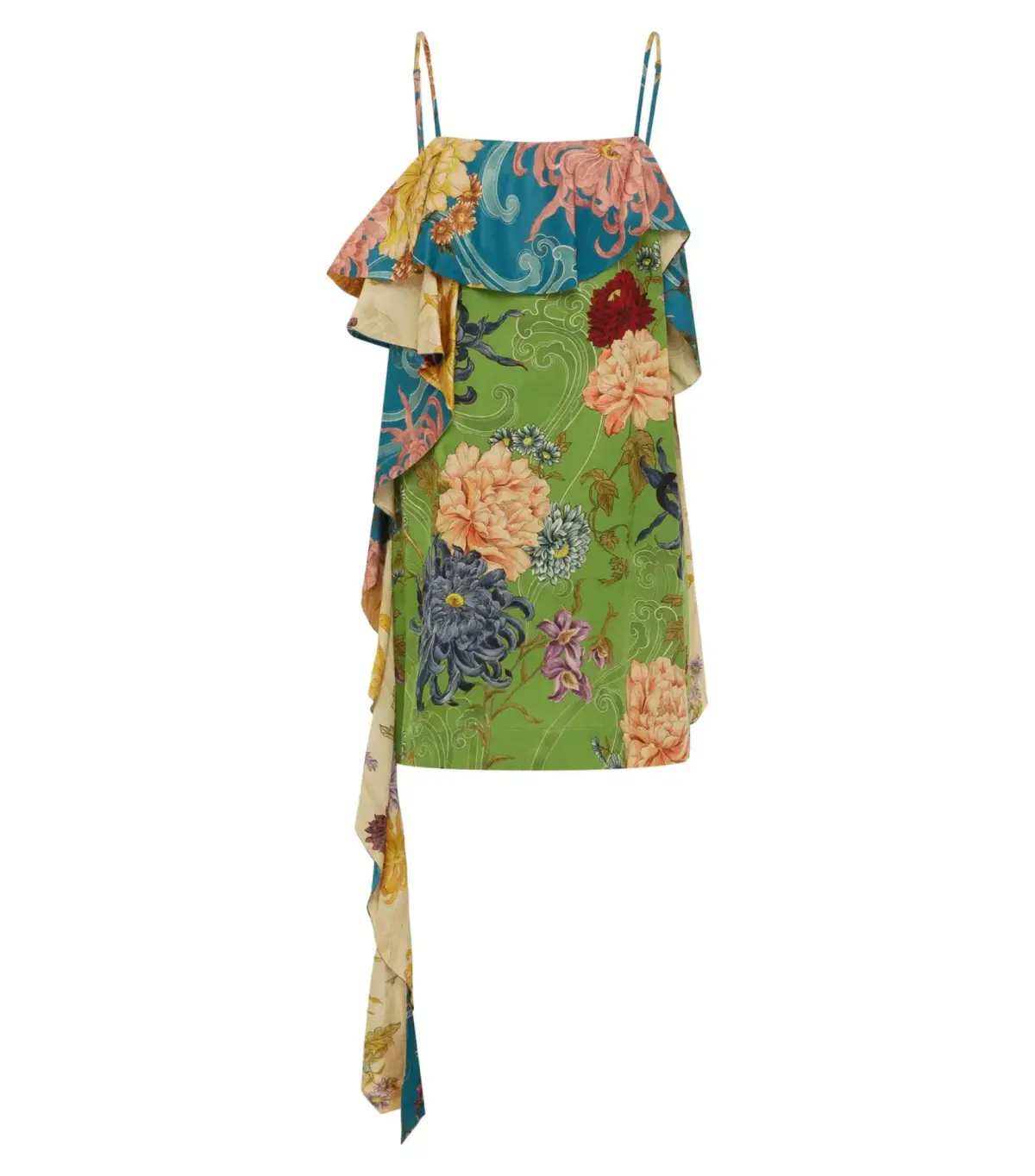 Alemais Avery Spliced Mini Dress Multi Size AU 10 - Image 5