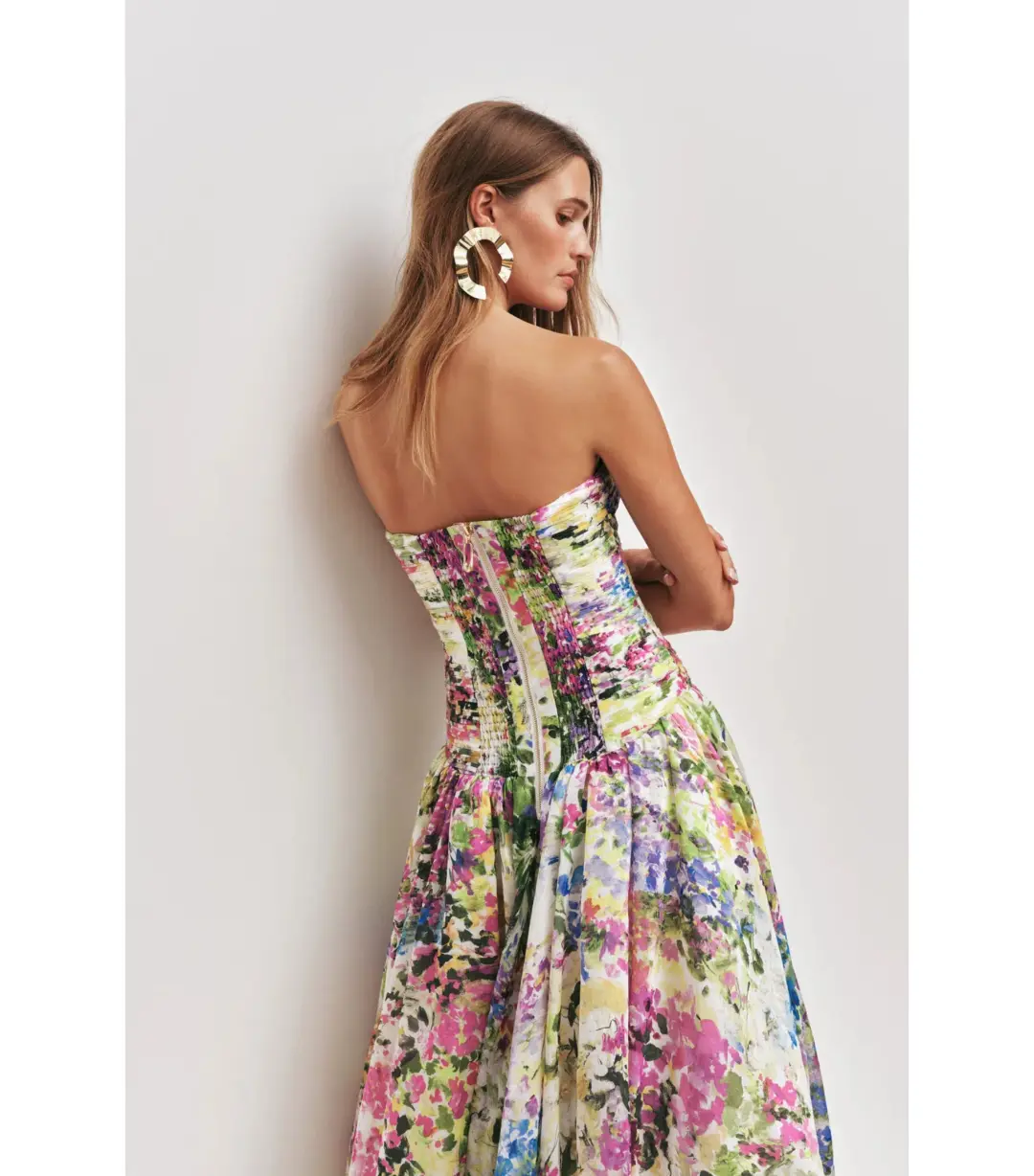 Aje Dahlia Maxi Gown in Lavandula Size 6 for rent on The Volte - main image