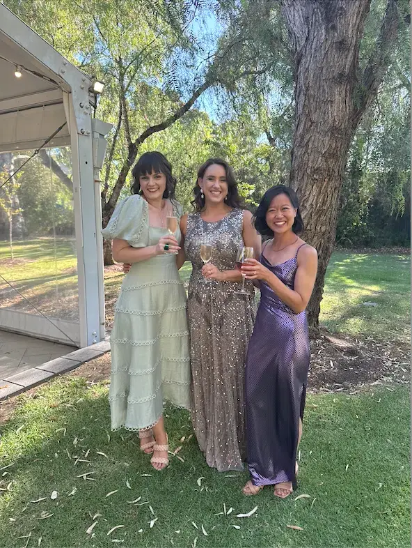 Beauut Bridesmaid Embellished Maxi Dress in Mink Size 14 - Image 6
