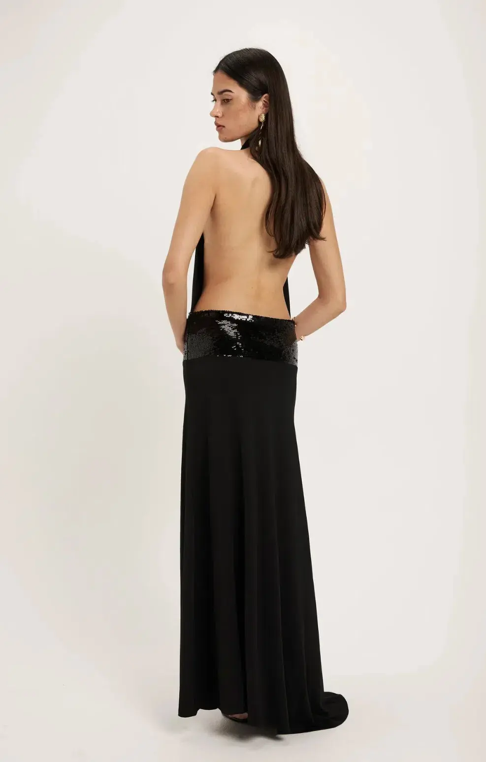 Ance Gria Adele Gown Black Size S/Au  8 for rent on The Volte - main image