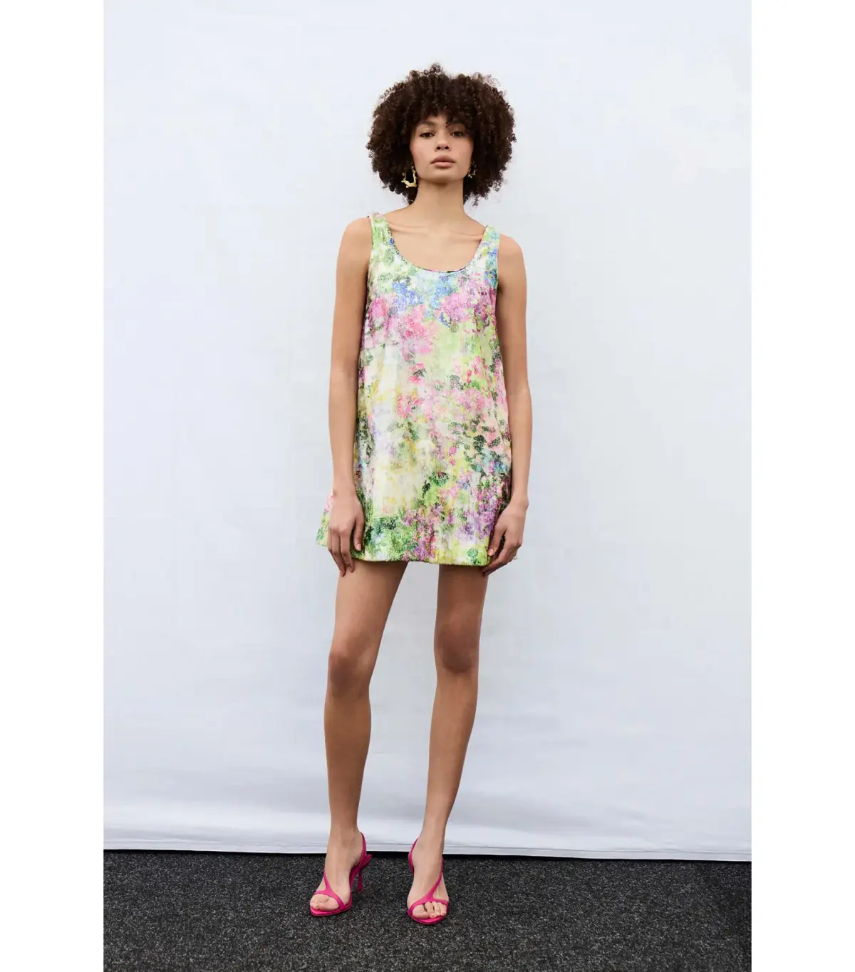 Aje Dahlia Mini Dress Lavandula Size 12 - Image 5