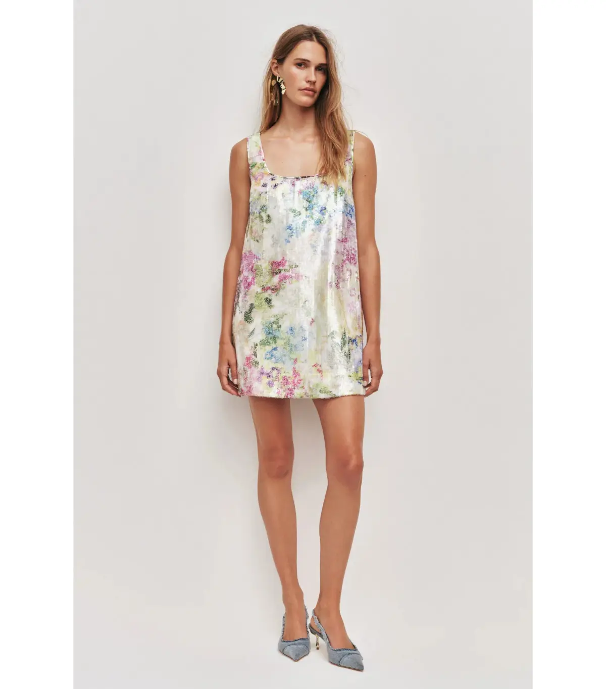 Aje Dahlia Mini Dress Lavandula Size 12 - Image 1