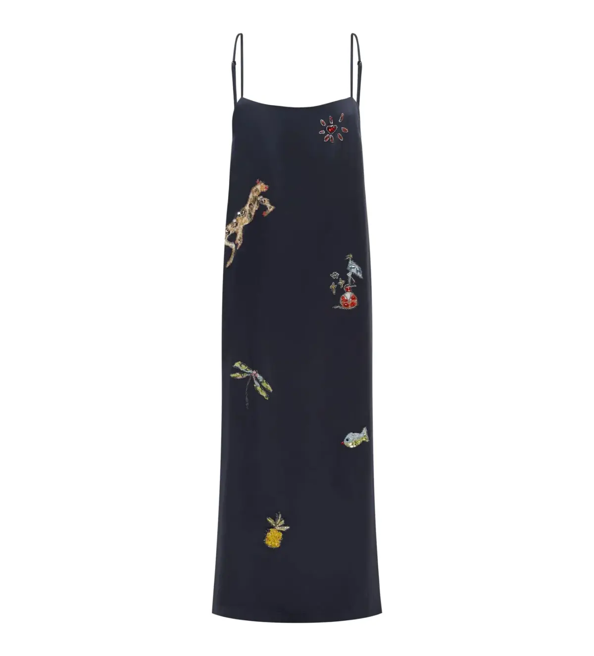Alémais Fontaine Slip Midi Dress Print Size 12 - Image 2