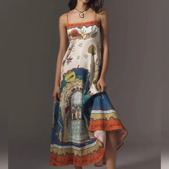 Alemais Surrealist Sundress Size10 - Image 1