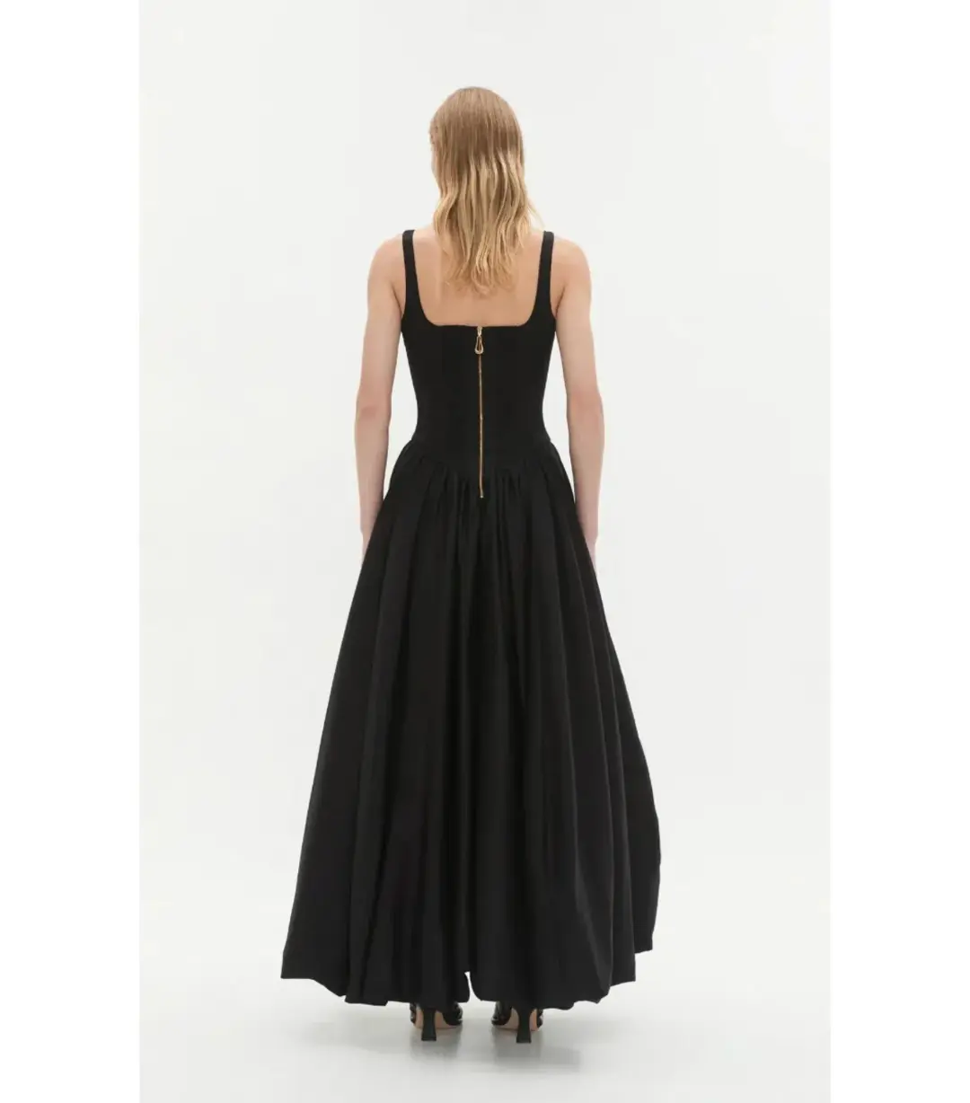 Aje Alani Maxi Gown in Black Size AU 8 for rent on The Volte - main image