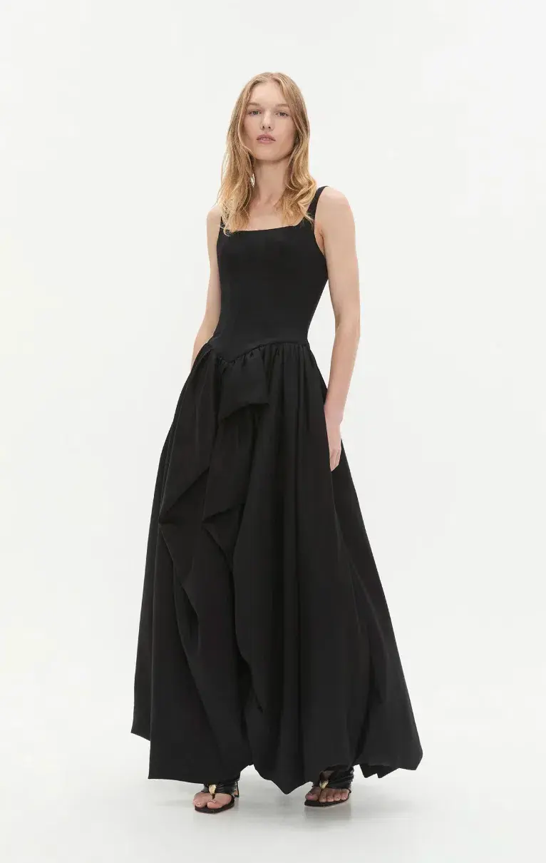 Aje Alani Maxi Gown in Black Size AU 8 - Image 3