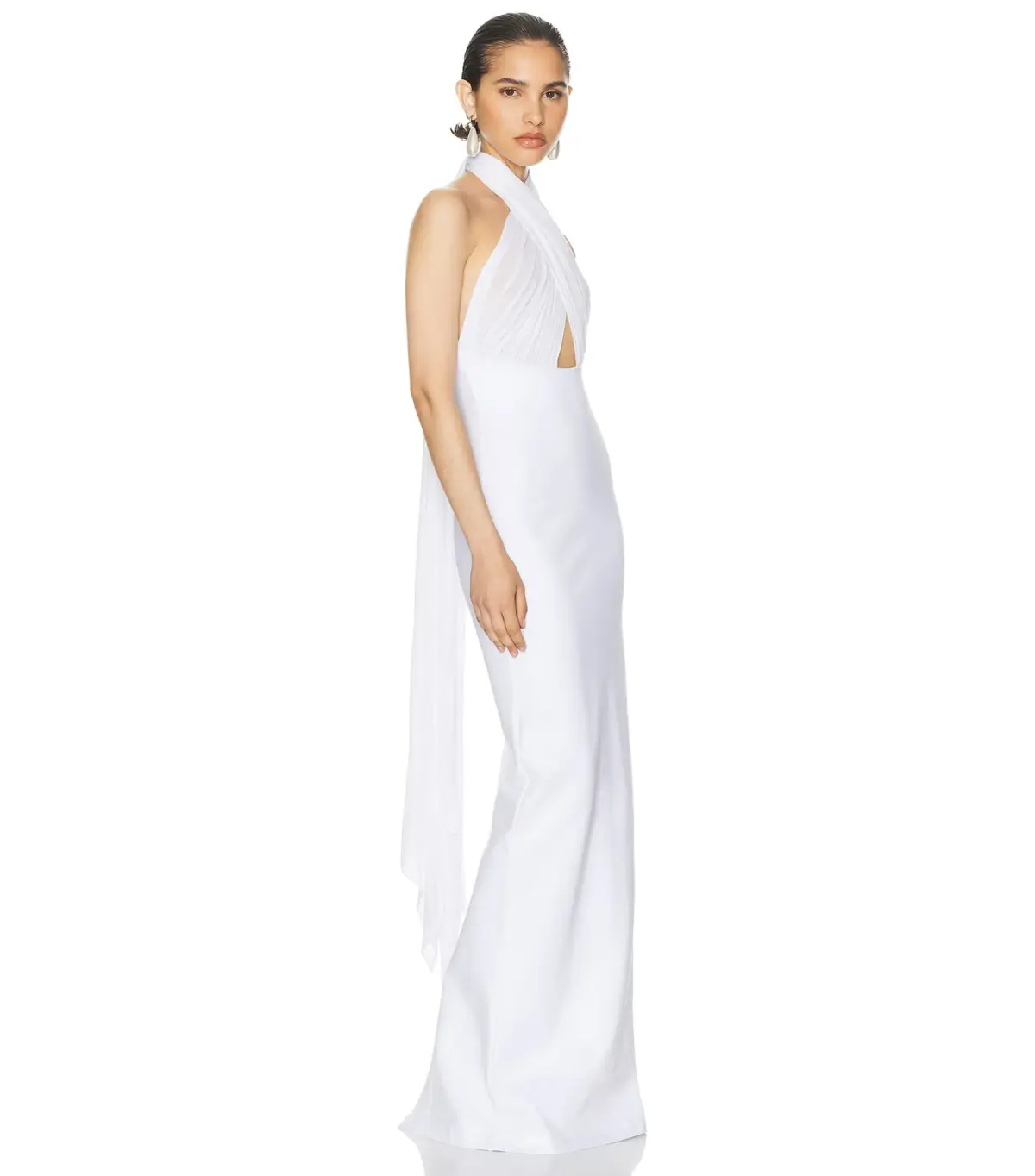 Helsa The Amber Dress White Size S / AU 8 - Image 2