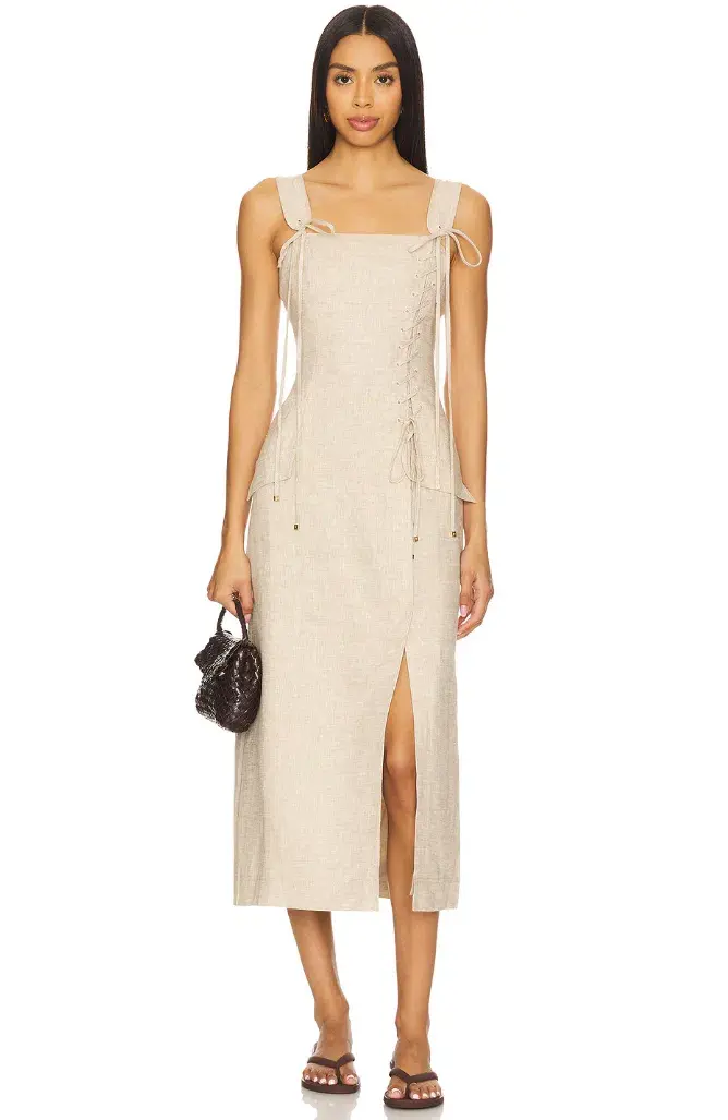 Aje Morgan Midi Dress Size 8 - Image 2