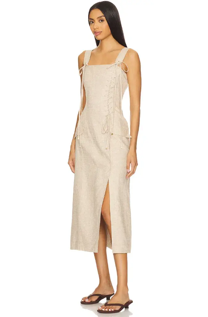 Aje Morgan Midi Dress Size 14 - Image 2