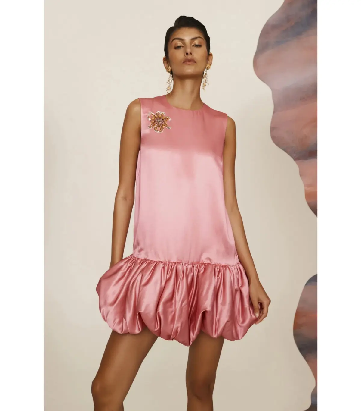 Alémais Neptuna Mini Dress Pink Size 8 - Image 2