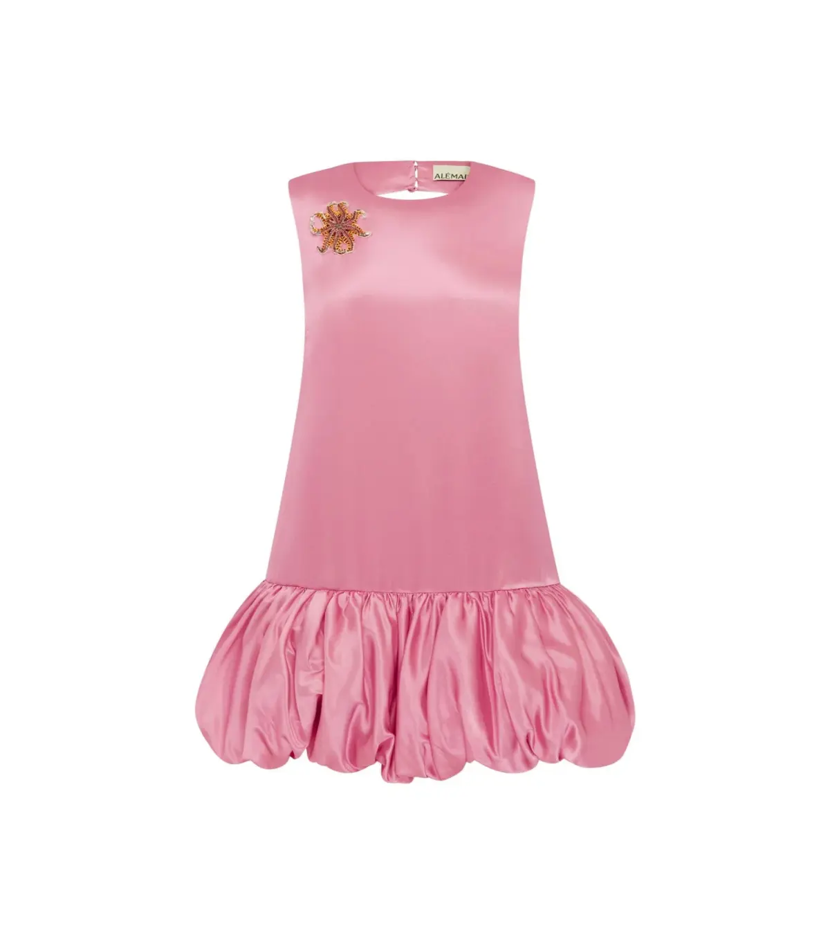 Alémais Neptuna Mini Dress Pink Size 10 - Image 5