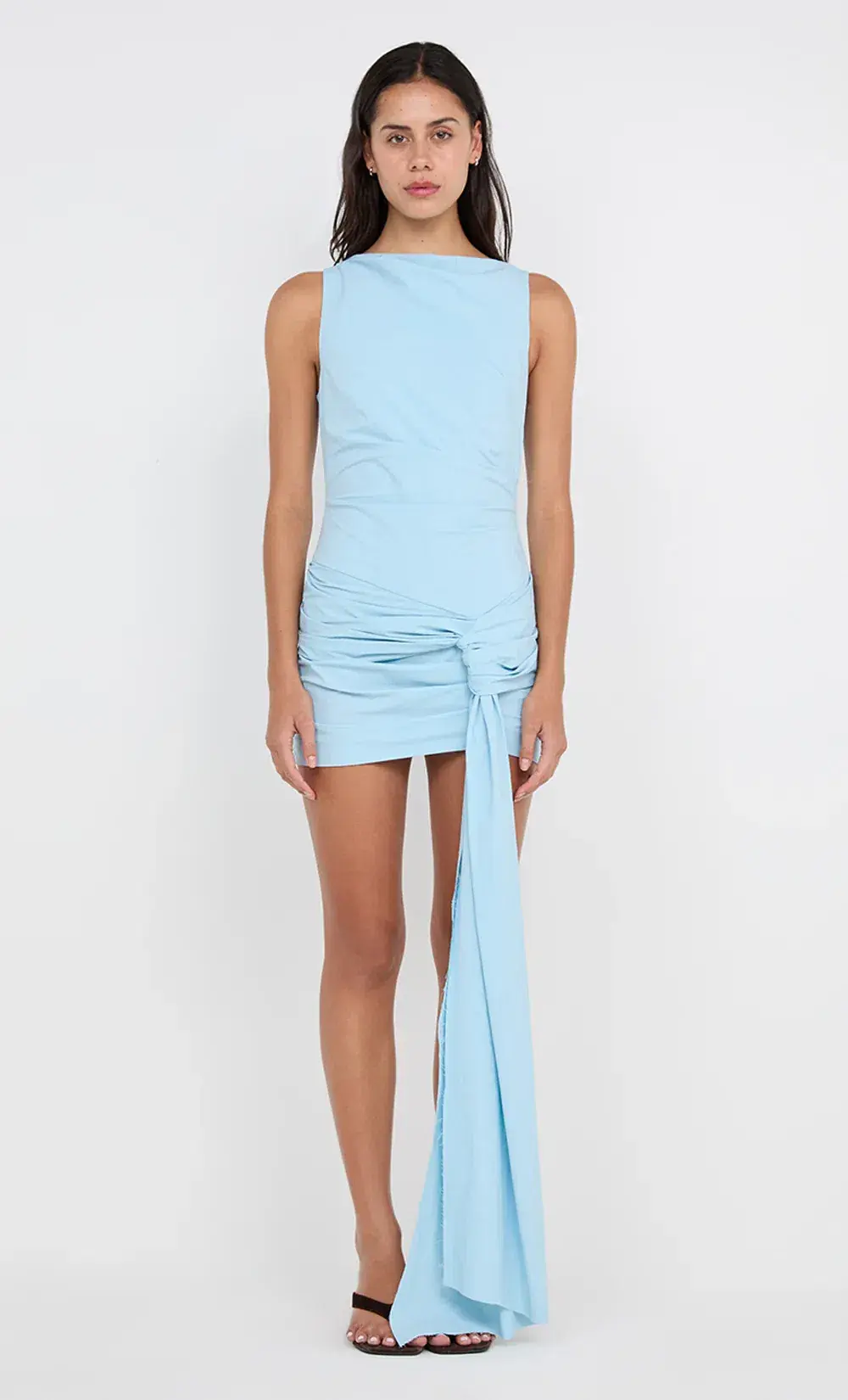 BEC & BRIDGE, DOMENIC ASYM MINI DRESS SKY BLUE 8 - Image 1