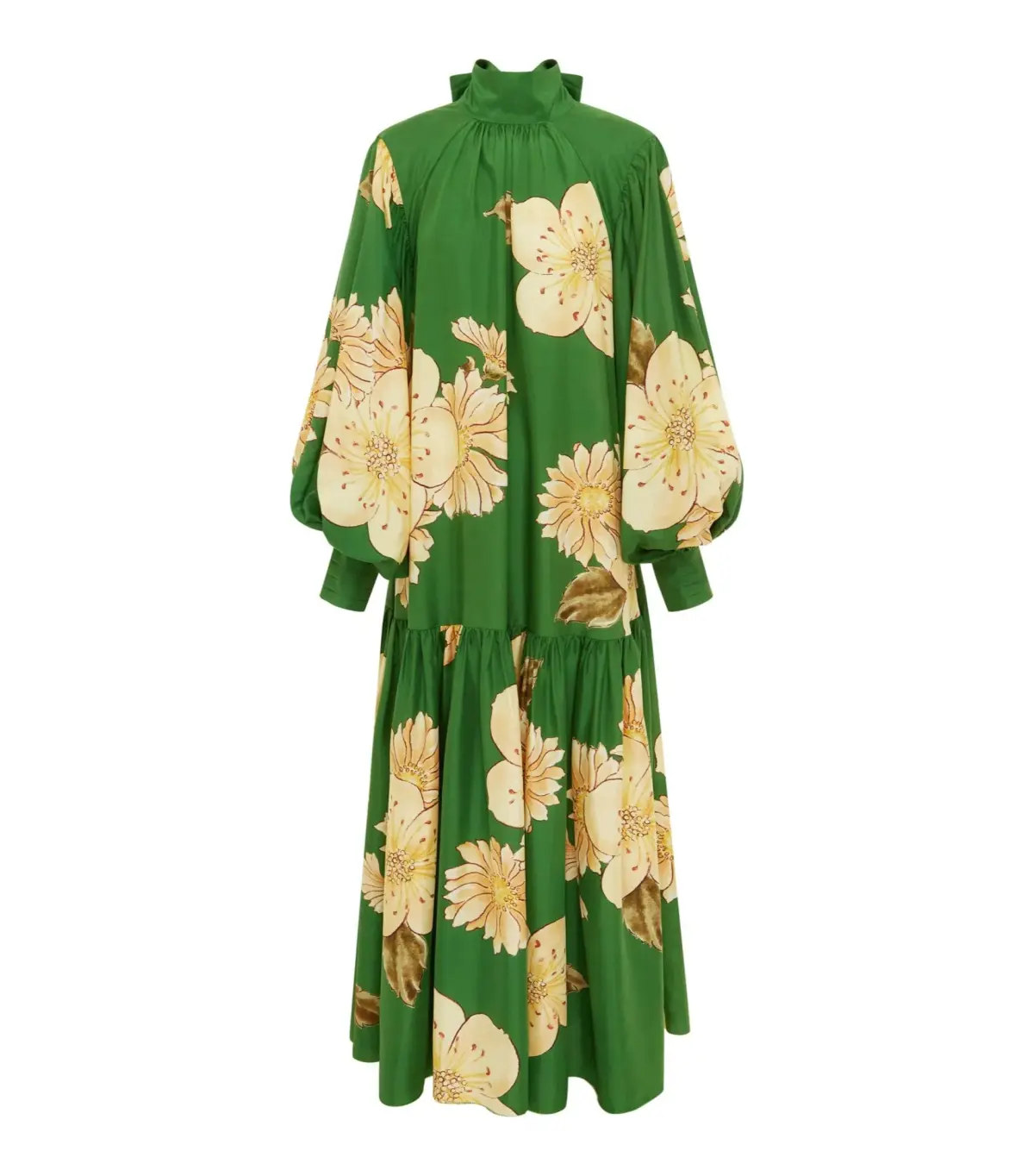 Alémais Sage Silk Gown Green Size S / AU 8 - Image 3