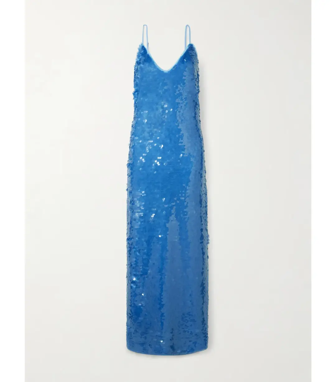 Alémais Stellar Sequin Slip Dress Exclusive Blue Size 8 for rent on The Volte - main image