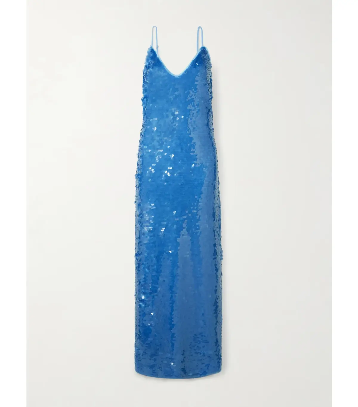 Alémais Stellar Sequin Slip Dress Exclusive Blue Size 10 - Image 3