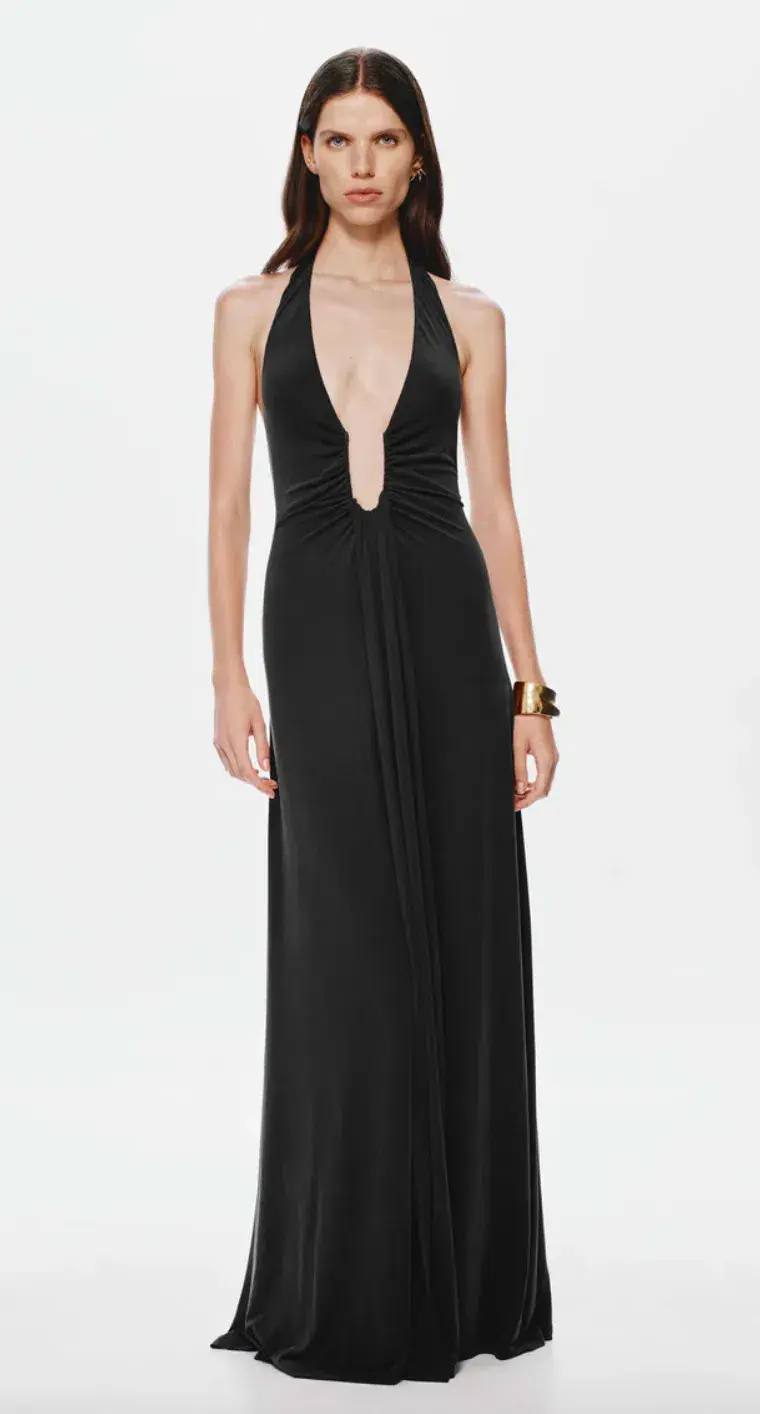 Misha JENNIFER CUPRO DRESS Black, size XS - Image 1