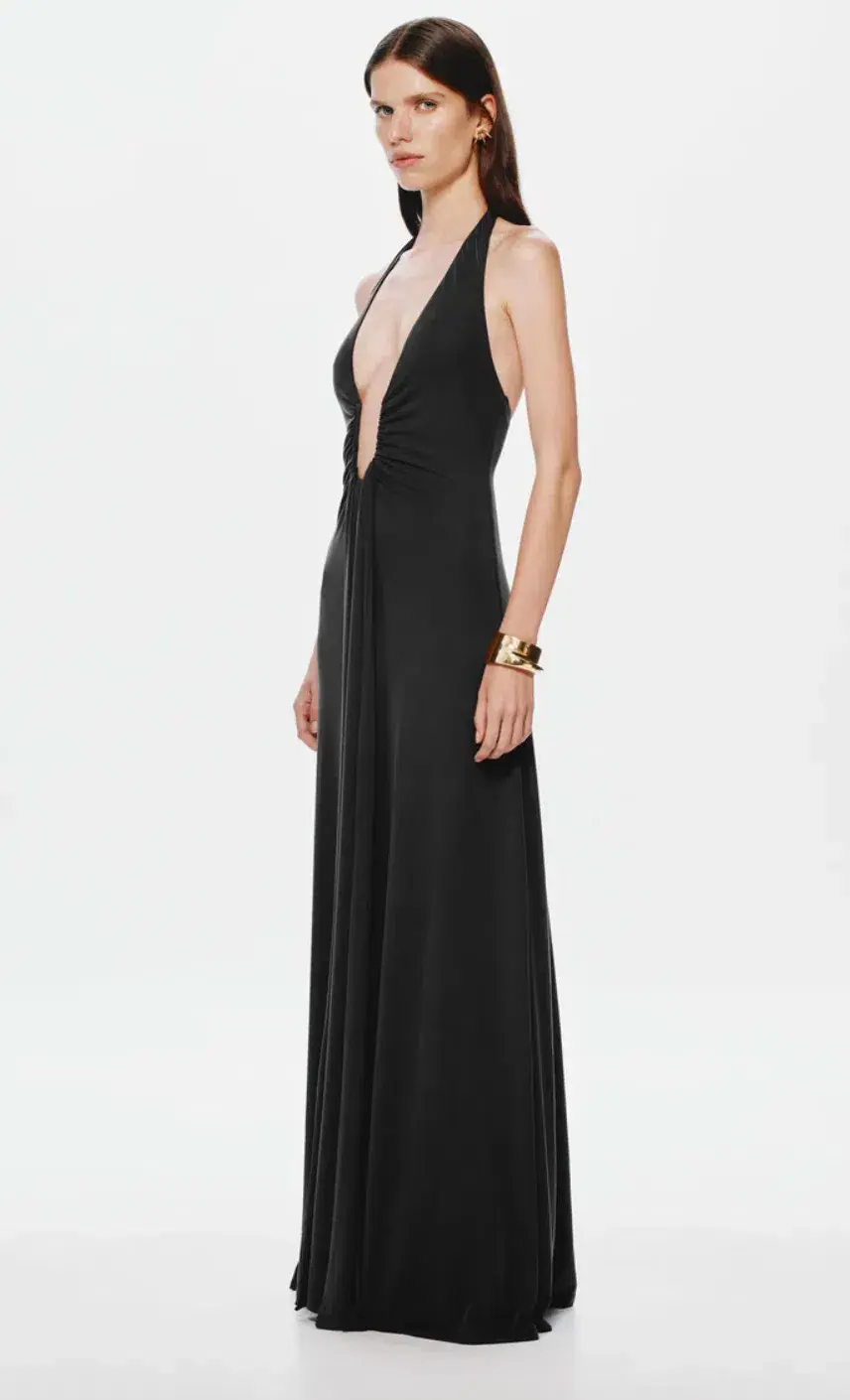 Misha JENNIFER CUPRO DRESS Black, size XS - Image 2