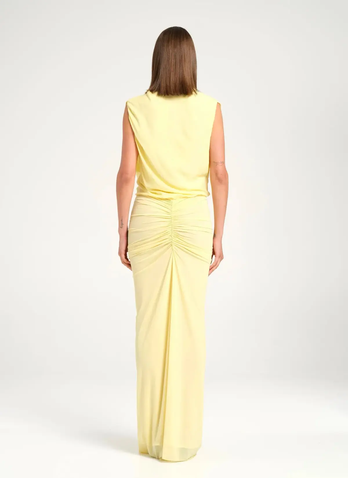 Benni Willow Maxi Dress Butter Size Small - Image 3