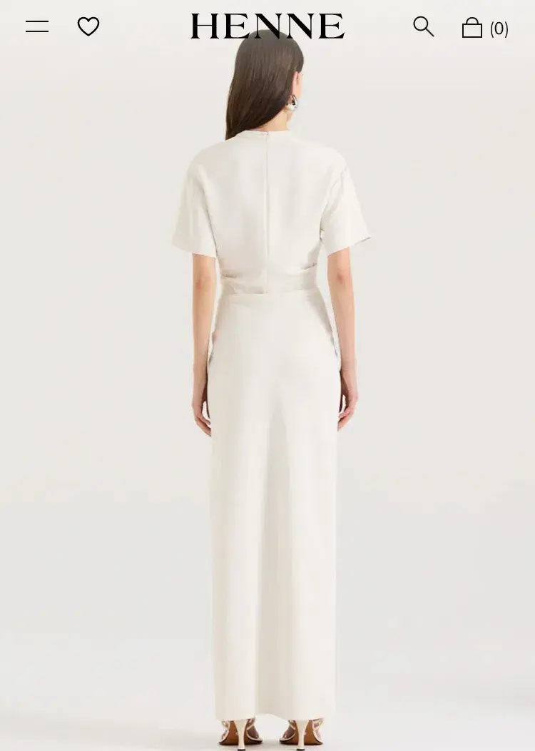 HENNE Avila Dress - Cream Size 14 - Image 6