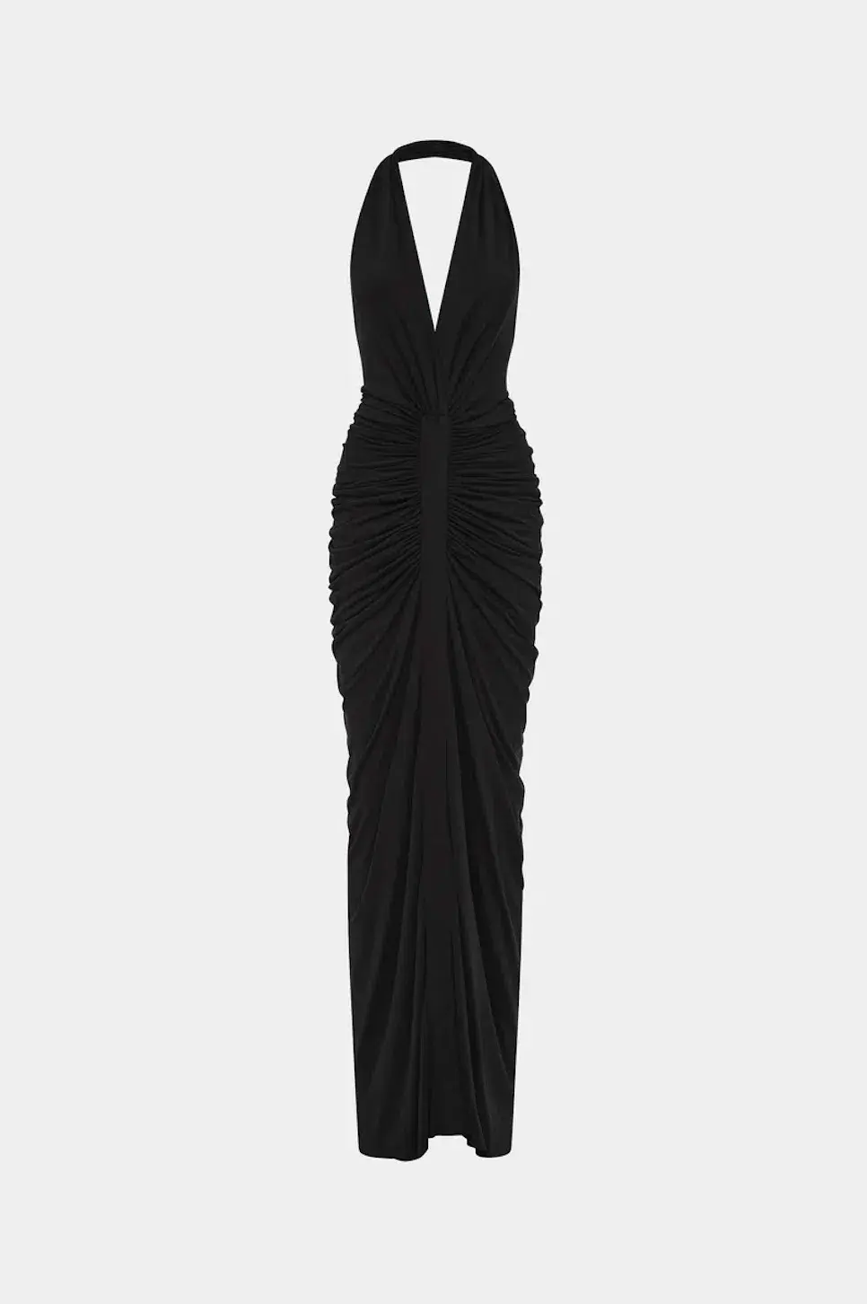 MISHA THE VENUS GATHERED CUPRO DRESS. SIZE S / AU 8-10 - Image 6
