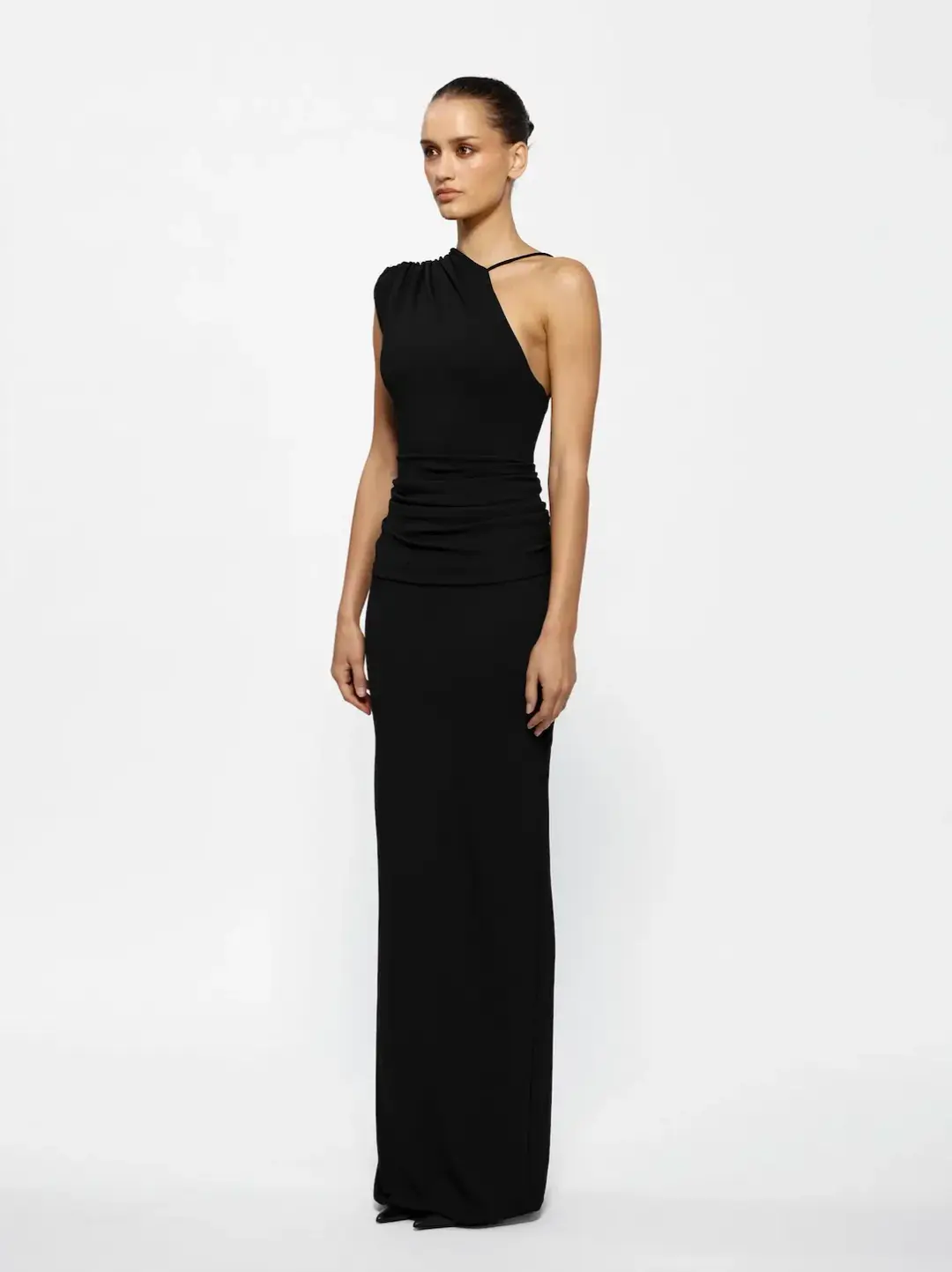 EFFIE KATS GREER GOWN BLACK. SIZE XS / AU 6-8 for rent on The Volte - main image