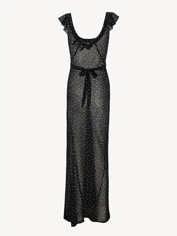 Realisation Par the Lila in Celestial Mesh Polka Dot Maxi Size S - Image 4