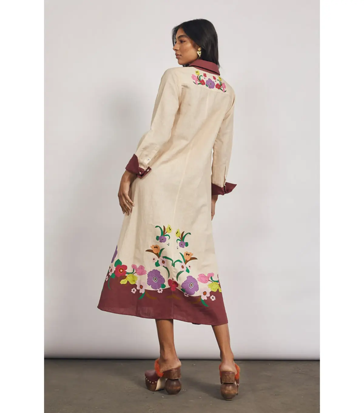 Bohemian Traders Jewel Shirt Dress Print Size XS / AU 6 - Image 3
