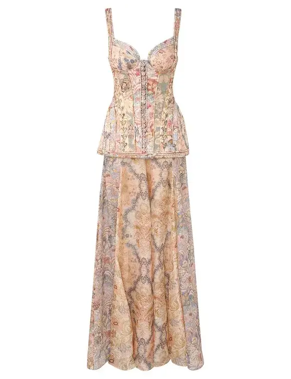Zimmermann Rebellion Corded Maxi Dress Size 0 - Image 1