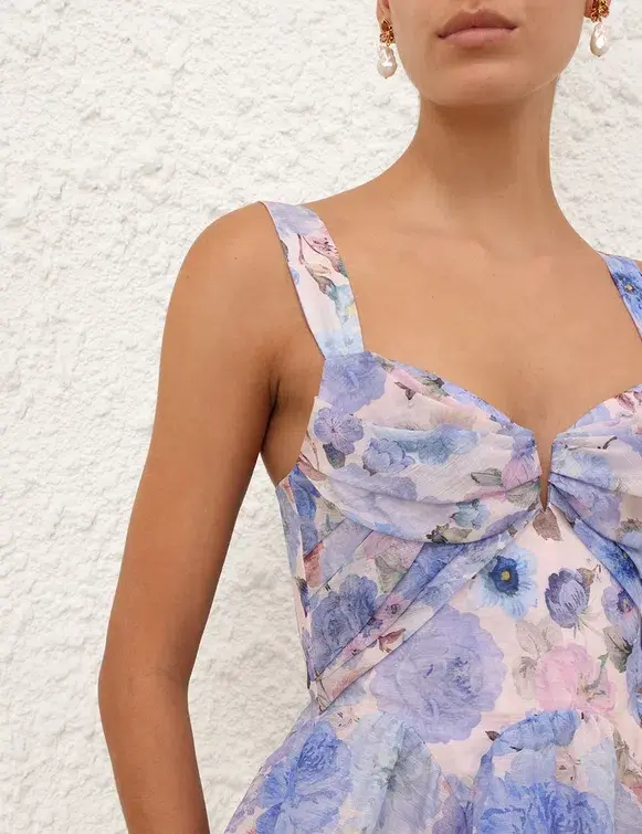 ZIMMERMANN REBELLION DRAPE MINI DRESS - Image 4