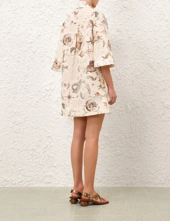 Zimmermann Tunic Dress in Treasure Island - Image 3