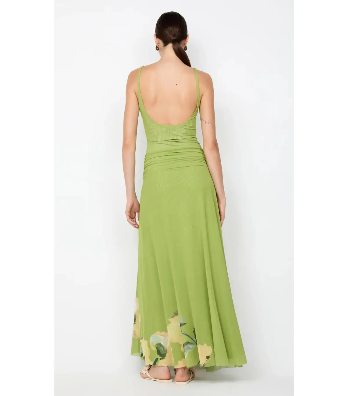 Bec & Bridge Citrina Maxi Dress Aniya Floral Size AU 8 - Image 3