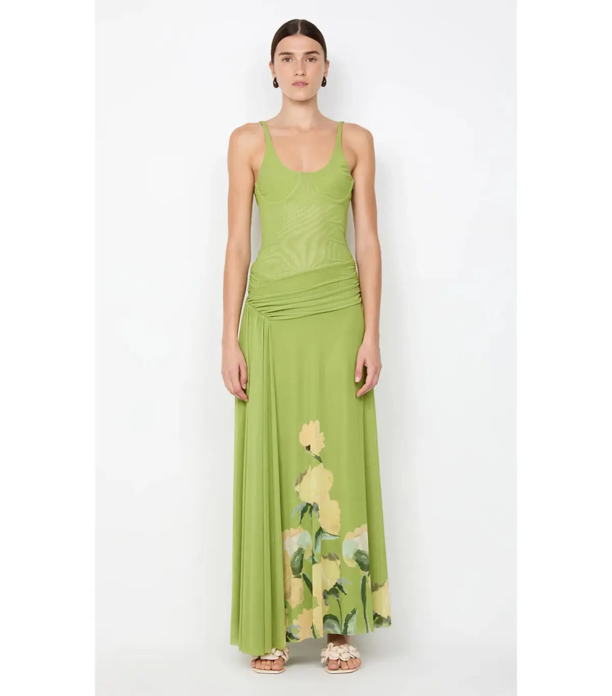 Bec & Bridge Citrina Maxi Dress Aniya Floral Size AU 8 - Image 1