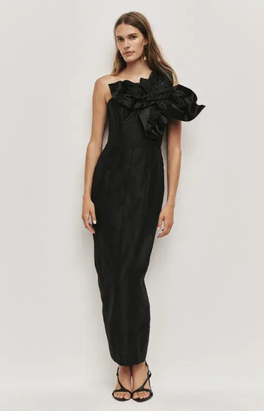 AJE Isla Maxi Dress Black Size 10 - Image 2