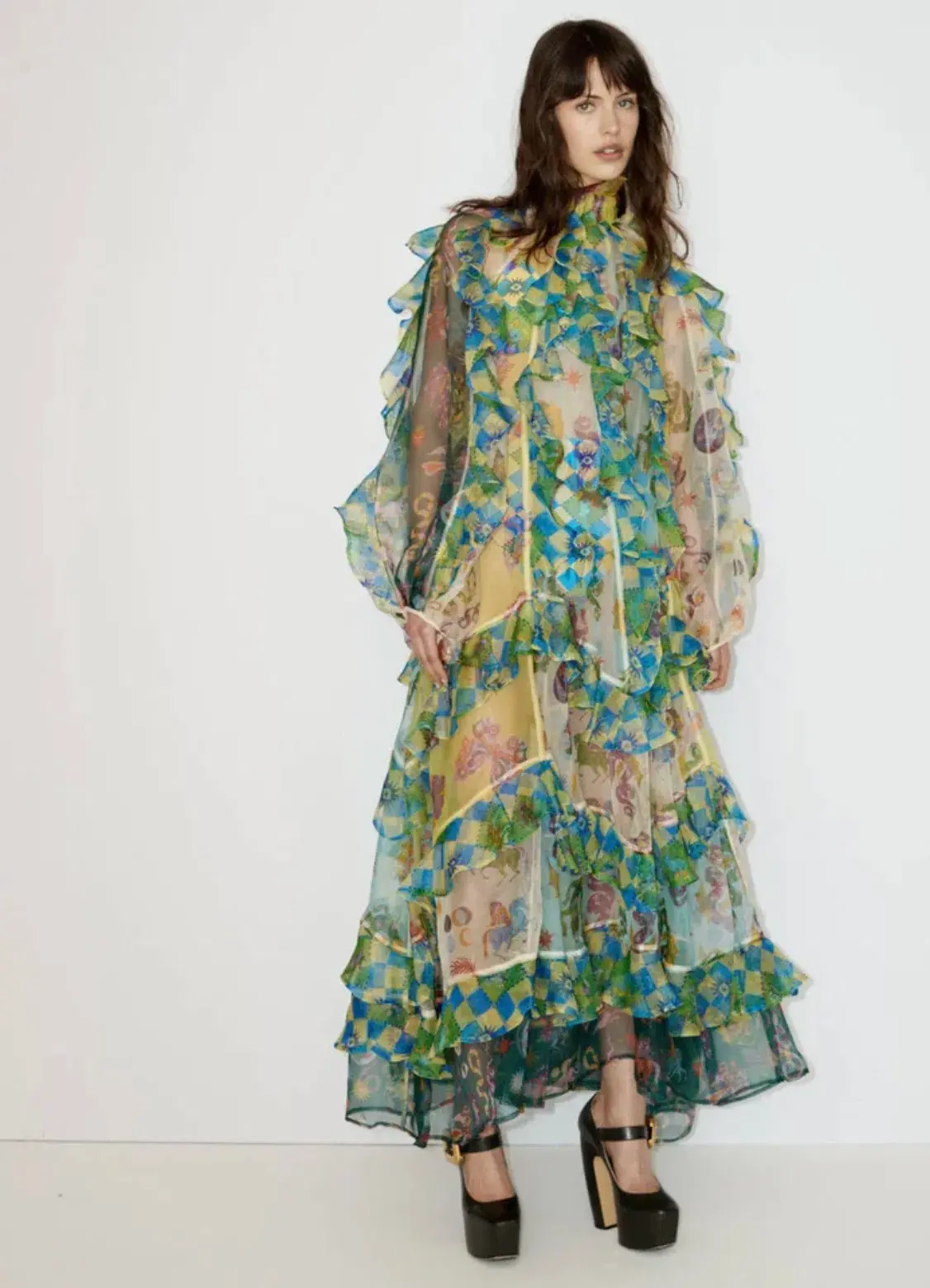 Alemais Guardian Ruffled Gown  - Image 2