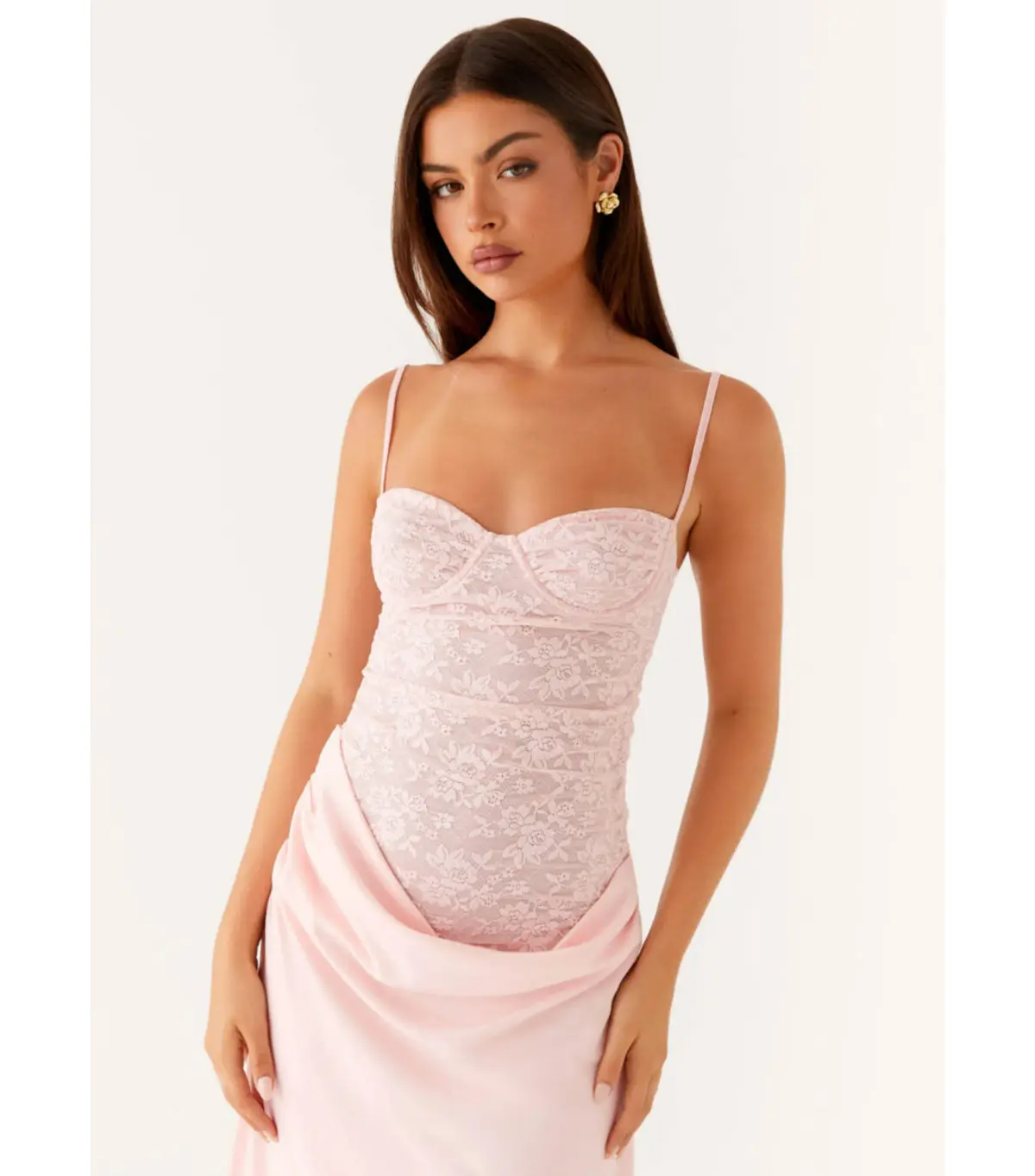 Peppermayo Exclusive Romy Maxi Dress Pink Size AU 4 - Image 2