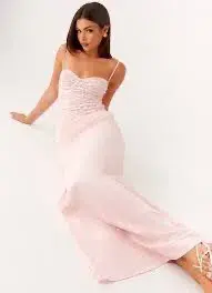 Peppermayo Exclusive - Romy Maxi Dress - Pink SIZE AU 4/6 - Image 2