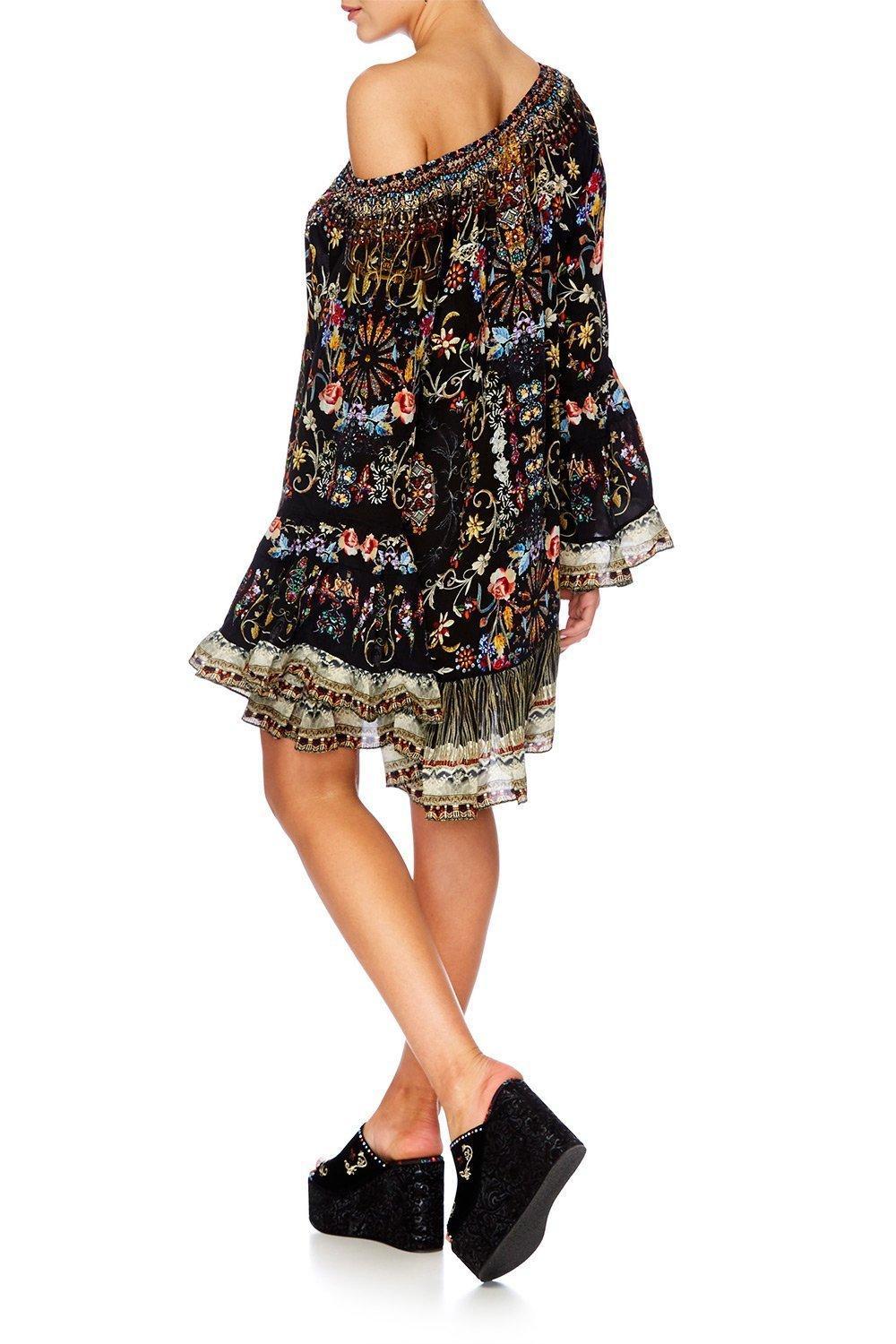 CAMILLA Dancing In The Dark A-Line Frill Dress size 8 - Image 3