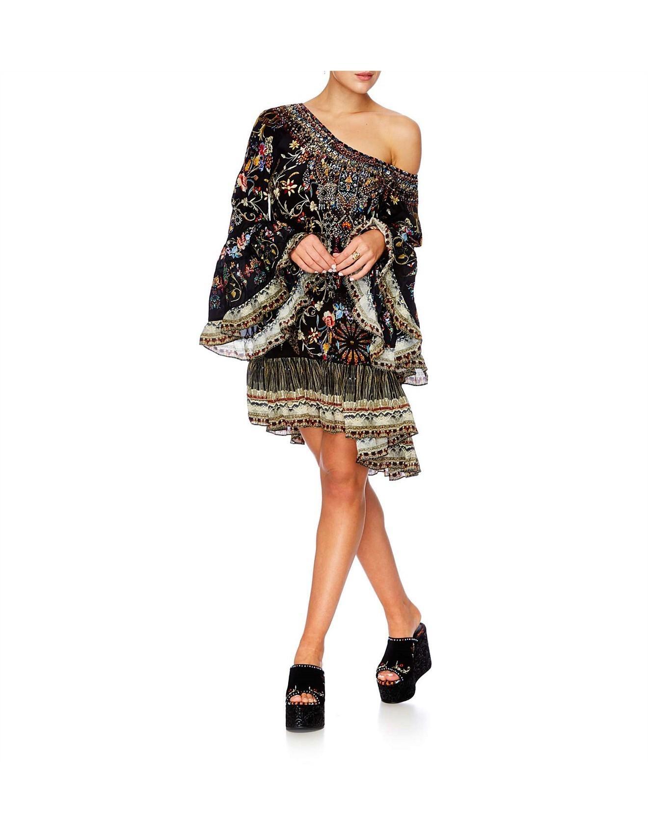 CAMILLA Dancing In The Dark A-Line Frill Dress size 8 - Image 2
