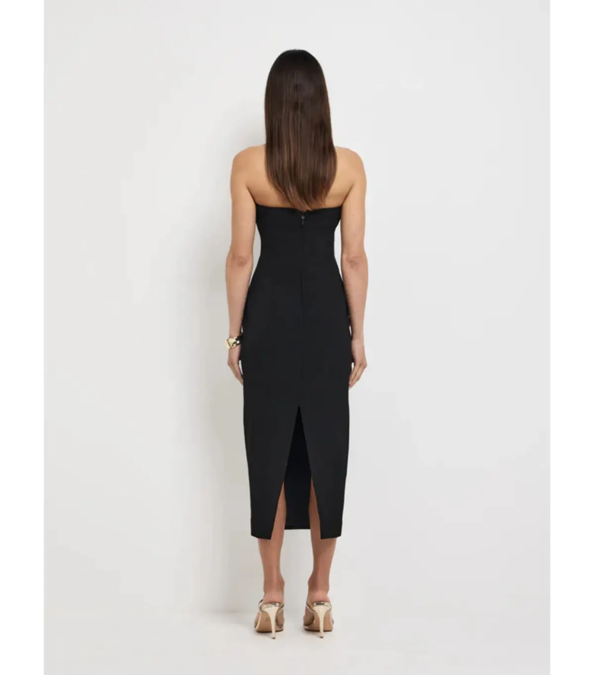 Sheike Maya Midi Dress Black Size 16 - Image 4