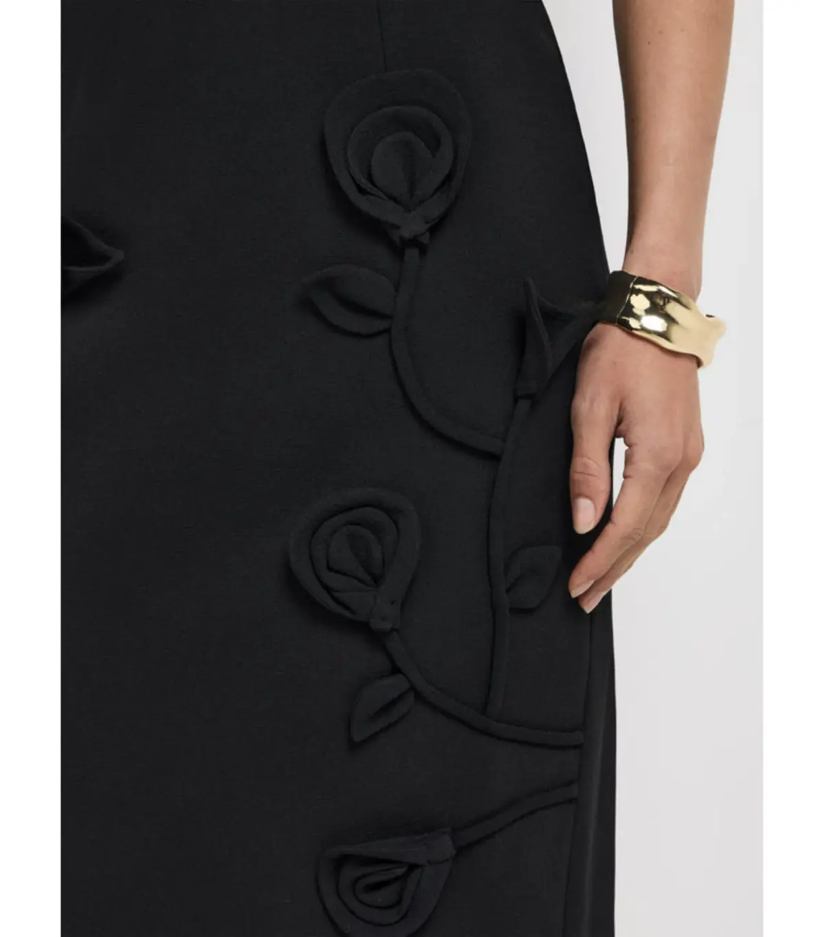 Sheike Maya Midi Dress Black Size 6 - Image 3