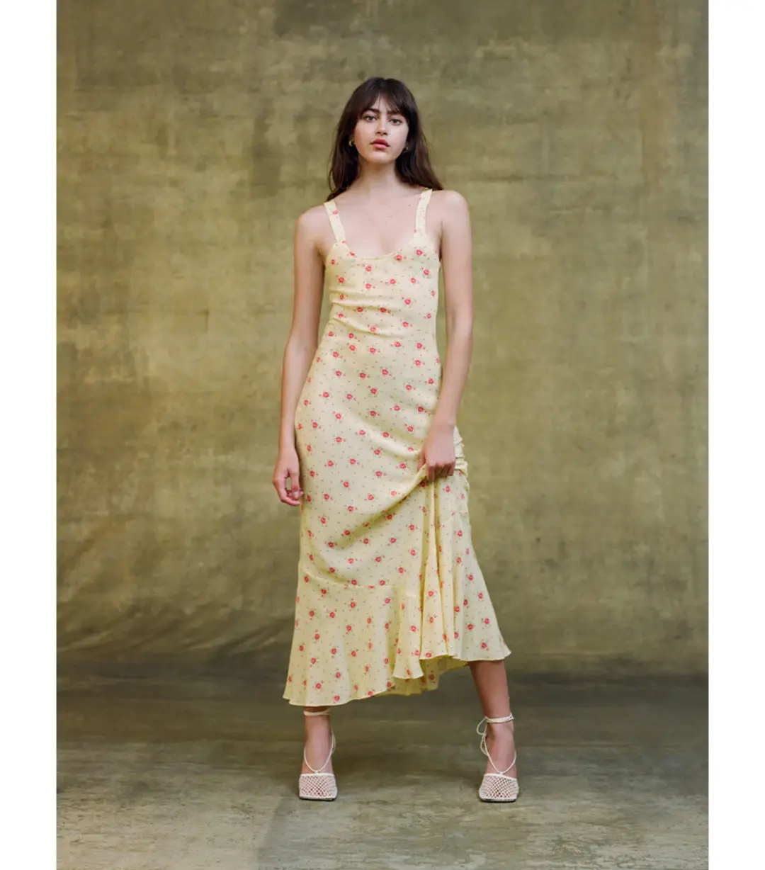 Realisation Par Allegra Maxi Dress Yellow for rent on The Volte - main image