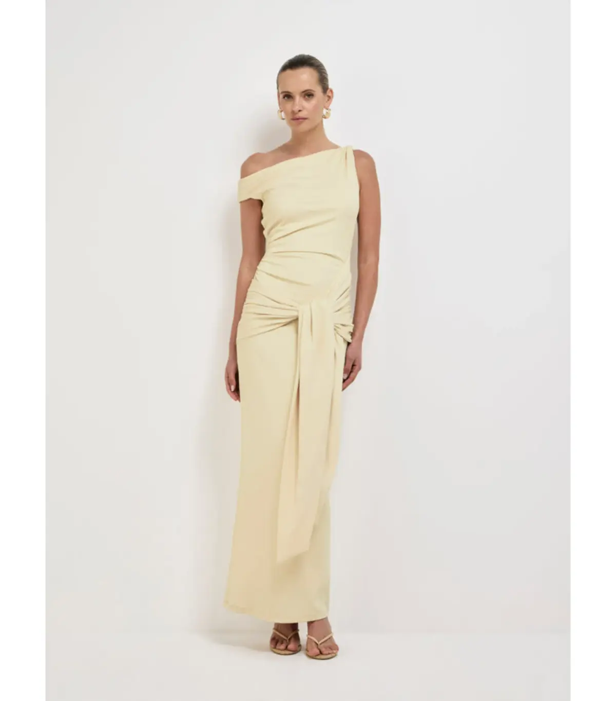 Sheike Olivia Maxi Dress Pale Yellow Size AU 16  - Image 1