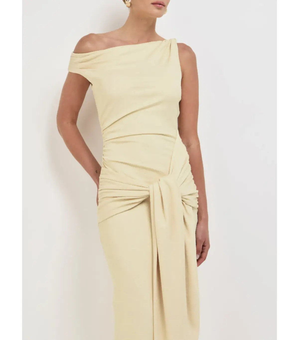Sheike Olivia Maxi Dress Pale Yellow Size AU 16  - Image 2