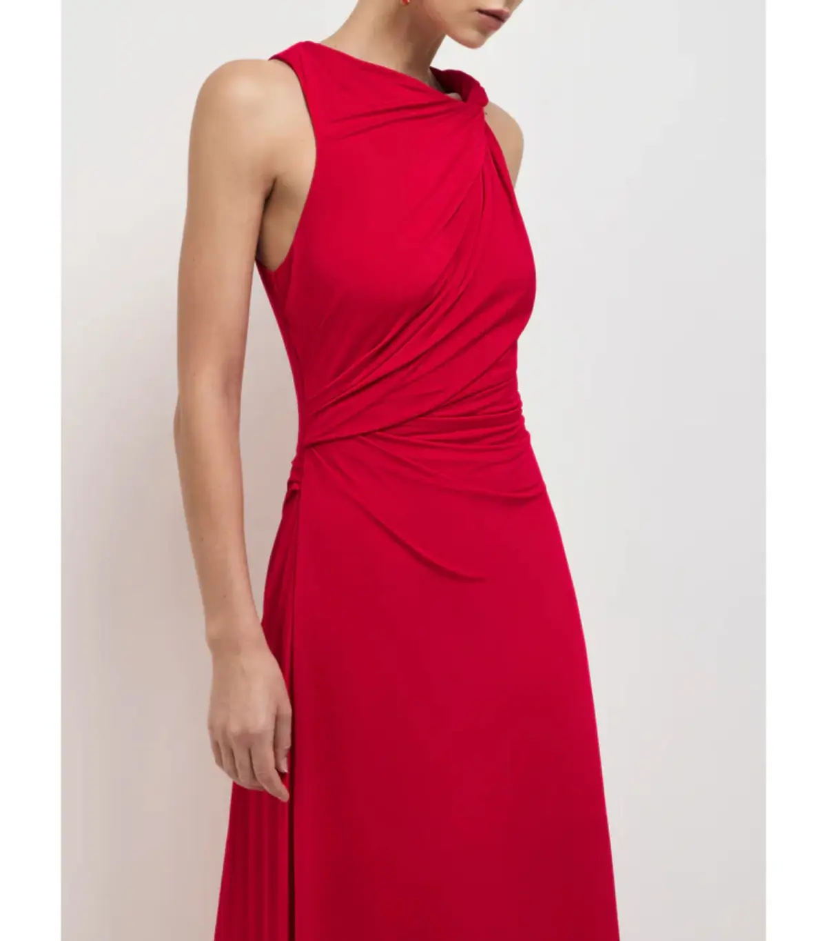 Sheike Emporium Midi Dress Red Size 18 - Image 2