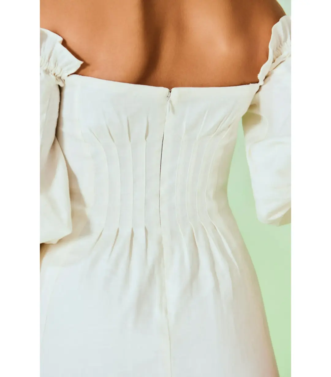 Cult Gaia Ida Midi Dress White Size AU 12 for rent on The Volte - main image