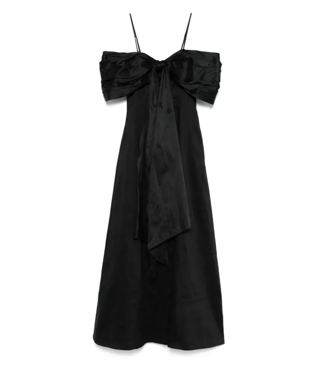 Aje Scarlett Maxi Dress Black Size AU 16 for rent on The Volte - main image