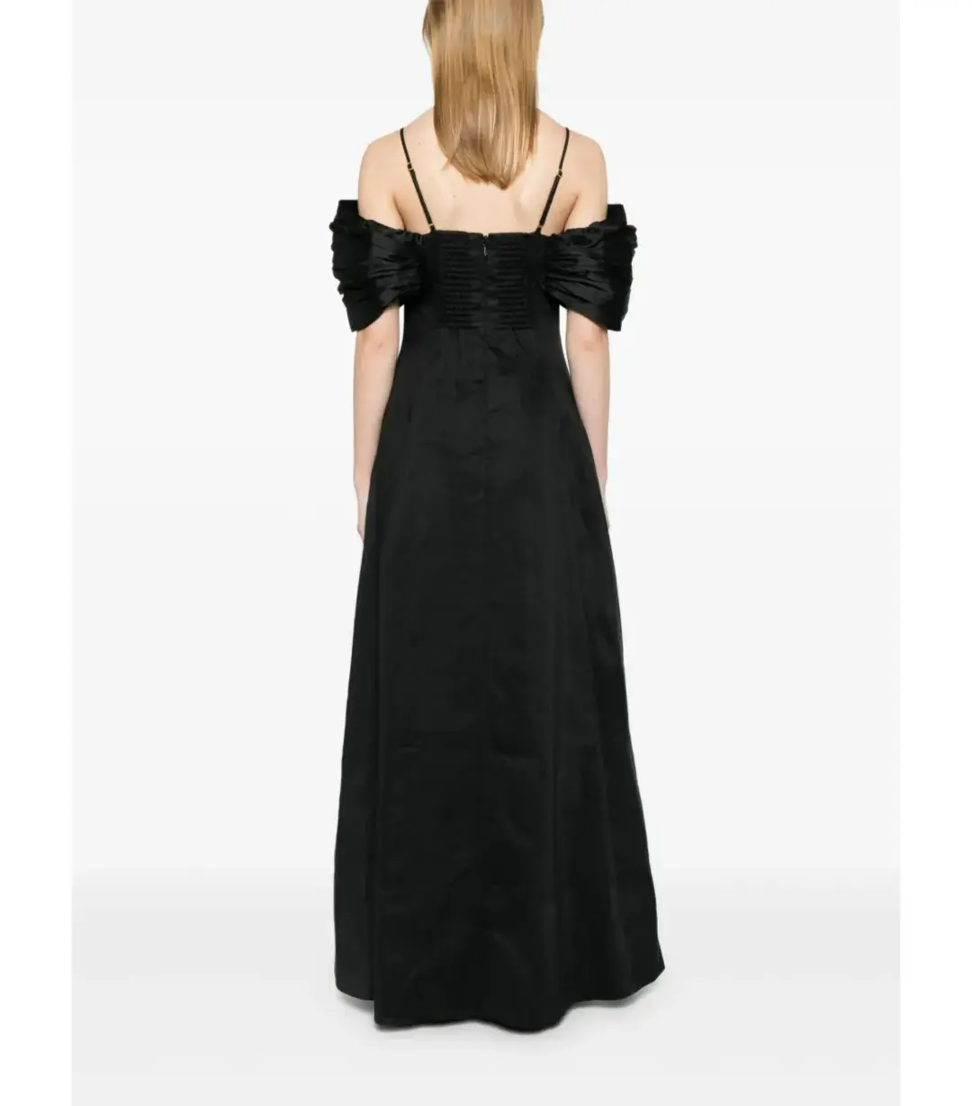 Aje Scarlett Maxi Dress Black Size AU 16 for rent on The Volte - main image