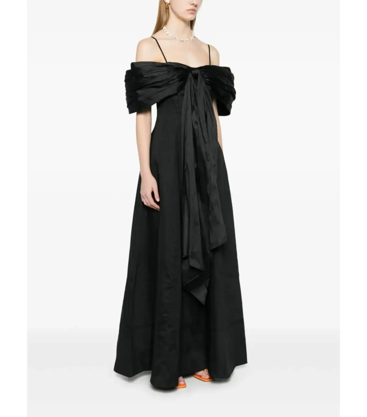 Aje Scarlett Maxi Dress Black Size AU 16 - Image 2